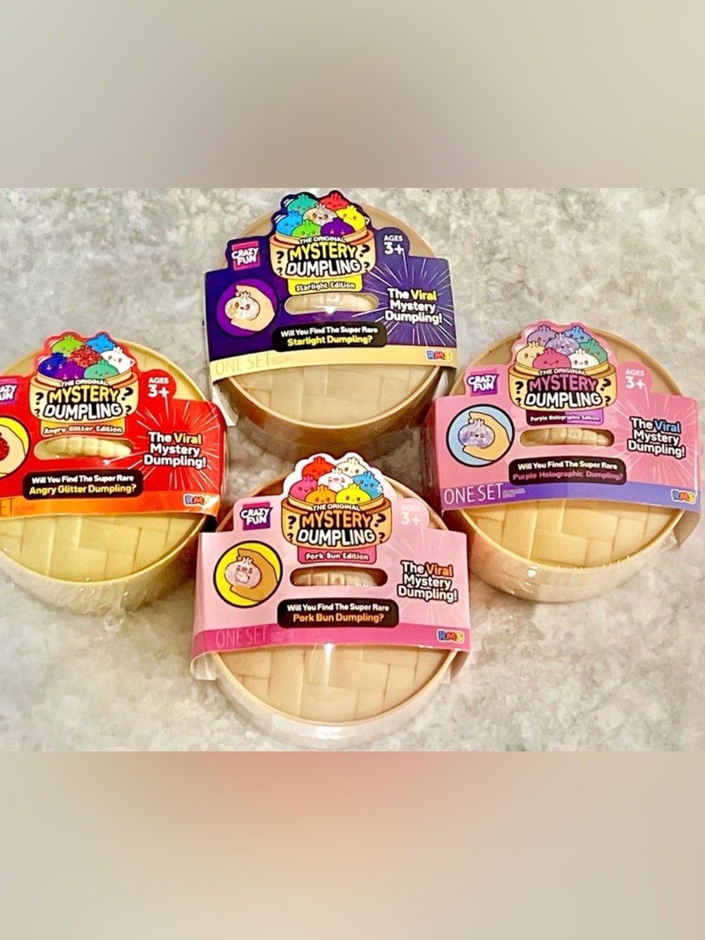 RMS The Original Mystery Dumpling ULTIMATE Bundle Set of 4 Dumplings